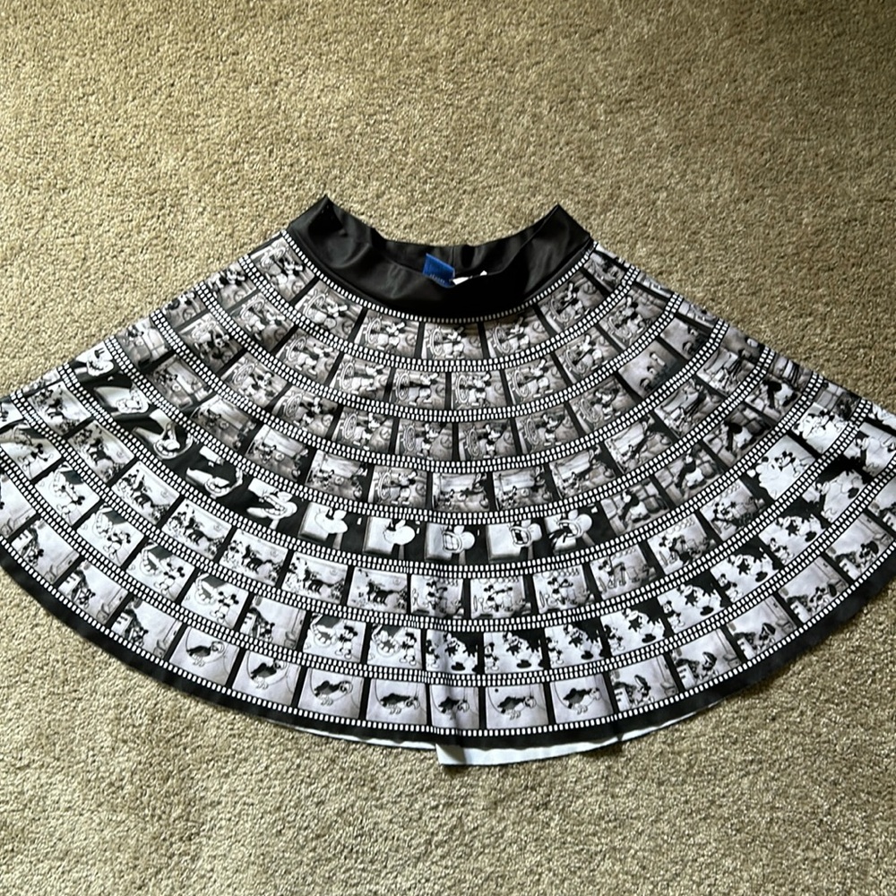 Mickey Zoetrope Skater Skirt